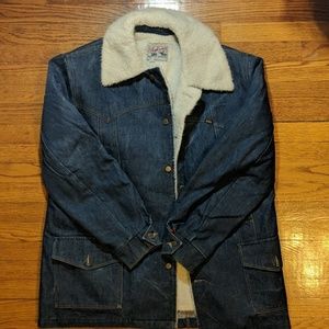 Lee Jeans Vintage Denim/Fleece Jacket